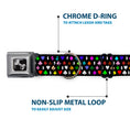 Load image into Gallery viewer, Dog Bone Seatbelt Buckle Collar - Suits $$$ Black/Multi Color
