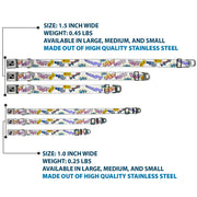 Dog Bone Seatbelt Buckle Collar - Sound Effects White/Pastel