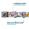 Load image into Gallery viewer, Dog Bone Seatbelt Buckle Collar - Sound Effects White/Pastel
