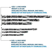 Dog Bone Seatbelt Buckle Collar - Trust No One Black/White