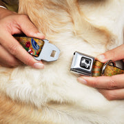 Dog Bone Seatbelt Buckle Collar - TJ-Blonde