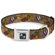 Dog Bone Seatbelt Buckle Collar - TJ-Hearts & Roses