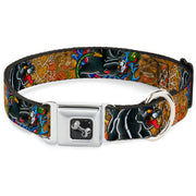 Dog Bone Seatbelt Buckle Collar - TJ-Panther