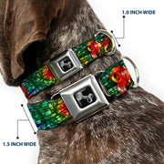 Dog Bone Seatbelt Buckle Collar - TJ-Bird Kiss