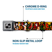 Dog Bone Seatbelt Buckle Collar - TJ-Butterfly Girl