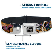 Dog Bone Seatbelt Buckle Collar - TJ-Fairy Gothic