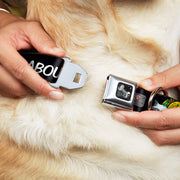 Dog Bone Seatbelt Buckle Collar - Taco Cat I DON'T WANT TO TACO 'BOUT IT