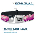 Load image into Gallery viewer, Dog Bone Seatbelt Buckle Collar - Unicorn Sparkles Purple/Pink
