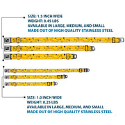 Dog Bone Seatbelt Buckle Collar - Vivid Banana Bunches Stacked