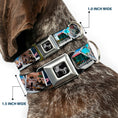 Load image into Gallery viewer, Dog Bone Seatbelt Buckle Collar - Vivid Los Angeles Snapshots Stacked
