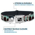 Load image into Gallery viewer, Dog Bone Seatbelt Buckle Collar - Zebra Poops Color
