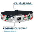 Load image into Gallery viewer, Dog Bone Seatbelt Buckle Collar - Zombie CHOMP!
