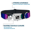 Load image into Gallery viewer, Dog Bone Seatbelt Buckle Collar - Zarape3 Vertical Multi Color Fade
