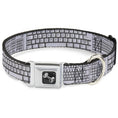 Load image into Gallery viewer, Dog Bone Seatbelt Buckle Collar - BD Keyboard
