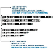 Dog Bone Seatbelt Buckle Collar - Bigfoot Silhouette I BELIEVE Black/Gray/White