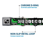 Dog Bone Seatbelt Buckle Collar - CTRL+ALT+DEL Chip