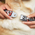 Load image into Gallery viewer, Dog Bone Seatbelt Buckle Collar - Camo Orange

