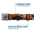Load image into Gallery viewer, Dog Bone Seatbelt Buckle Collar - Cali License Plates Stacked Vintage
