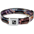 Load image into Gallery viewer, Dog Bone Seatbelt Buckle Collar - Cali Classic Laguna Beach
