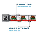 Load image into Gallery viewer, Dog Bone Seatbelt Buckle Collar - California State Flag White
