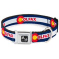 Load image into Gallery viewer, Dog Bone Seatbelt Buckle Collar - Colfax Colorado Flag
