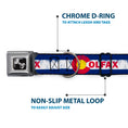 Load image into Gallery viewer, Dog Bone Seatbelt Buckle Collar - COLFAX Colorado Flag Weathered
