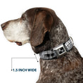 Load image into Gallery viewer, Dog Bone Seatbelt Buckle Collar - Dental X-Rays Black/White
