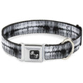 Load image into Gallery viewer, Dog Bone Seatbelt Buckle Collar - Dental X-Rays Black/White
