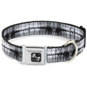 Dog Bone Seatbelt Buckle Collar - Dental X-Rays Black/White