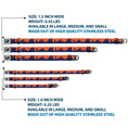 Load image into Gallery viewer, Dog Bone Seatbelt Buckle Collar - Denver Solid Skyline Orange/Navy
