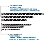 Dog Bone Seatbelt Buckle Collar - Multi Stars Black/White
