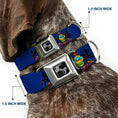 Load image into Gallery viewer, Dog Bone Seatbelt Buckle Collar - Pennsylvania Flag
