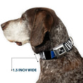 Load image into Gallery viewer, Dog Bone Seatbelt Buckle Collar - Pennsylvania Flag Silhouette WELCOME TO PENNSYLVANIA
