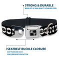 Load image into Gallery viewer, Dog Bone Seatbelt Buckle Collar - Steaks w/T-BONE Text
