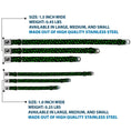Load image into Gallery viewer, Dog Bone Seatbelt Buckle Collar - St. Pat's Clovers Scattered Black/Green
