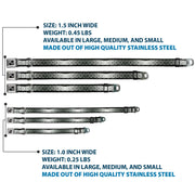 Dog Bone Seatbelt Buckle Collar - Spinal X-Ray Black/White