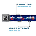 Load image into Gallery viewer, Dog Bone Seatbelt Buckle Collar - Colorado Snowboarder/Snowy Mountains Weathered
