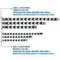 Load image into Gallery viewer, Dog Bone Seatbelt Buckle Collar - Chevron White/Gray/Black
