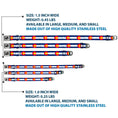 Load image into Gallery viewer, Dog Bone Seatbelt Buckle Collar - Colorado Flags2 Repeat Weathered
