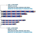 Load image into Gallery viewer, Dog Bone Seatbelt Buckle Collar - Colorado PARKER Flag Blue/White/Red/Yellow
