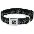 Load image into Gallery viewer, Dog Bone Seatbelt Buckle Collar - Seattle Vivid Skyline/Space Dust
