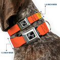 Load image into Gallery viewer, Dog Bone Black/Silver Seatbelt Buckle Collar - Summer Essentials Color Block 9
