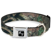 Dog Bone Seatbelt Buckle Collar - Mossy Oak Break-Up Infinity