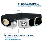 Jack Expression2 Full Color Seatbelt Buckle Collar - NBC Jack & Sally Moon Scenes