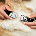 Load image into Gallery viewer, Jack Expression2 Full Color Seatbelt Buckle Collar - NBC Jack & Sally Moon Scenes

