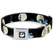 Jack Expression2 Full Color Seatbelt Buckle Collar - NBC Jack & Sally Moon Scenes