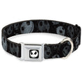 Load image into Gallery viewer, Jack Expression3 Full Color Seatbelt Buckle Collar - NBC Jack Expressions Scattered Weathered
