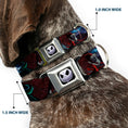 Load image into Gallery viewer, Jack Expression6 Full Color Seatbelt Buckle Collar - NBC Jack, Oogie Boogie, Santa Scene

