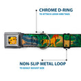 Load image into Gallery viewer, Simba Full Color Seatbelt Buckle Collar - Lion King Simba & Nala Growing Up Scenes
