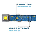 Load image into Gallery viewer, Princess Gem CLOSE-UP Full Color Yellow Seatbelt Buckle Collar - Beauty & the Beast Story Script
